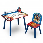 Masuta set pentru creatie si 1 scaunel Paw PATROL Delta Children